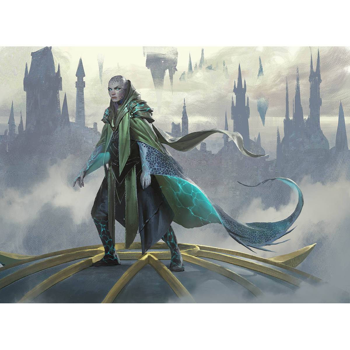 Skatewing Spy Print - Print - Original Magic Art - Accessories for Magic the Gathering and other card games