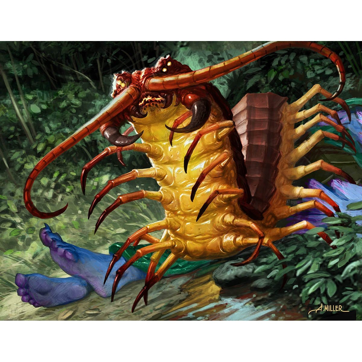 Skittering Heartstopper Print - Print - Original Magic Art - Accessories for Magic the Gathering and other card games