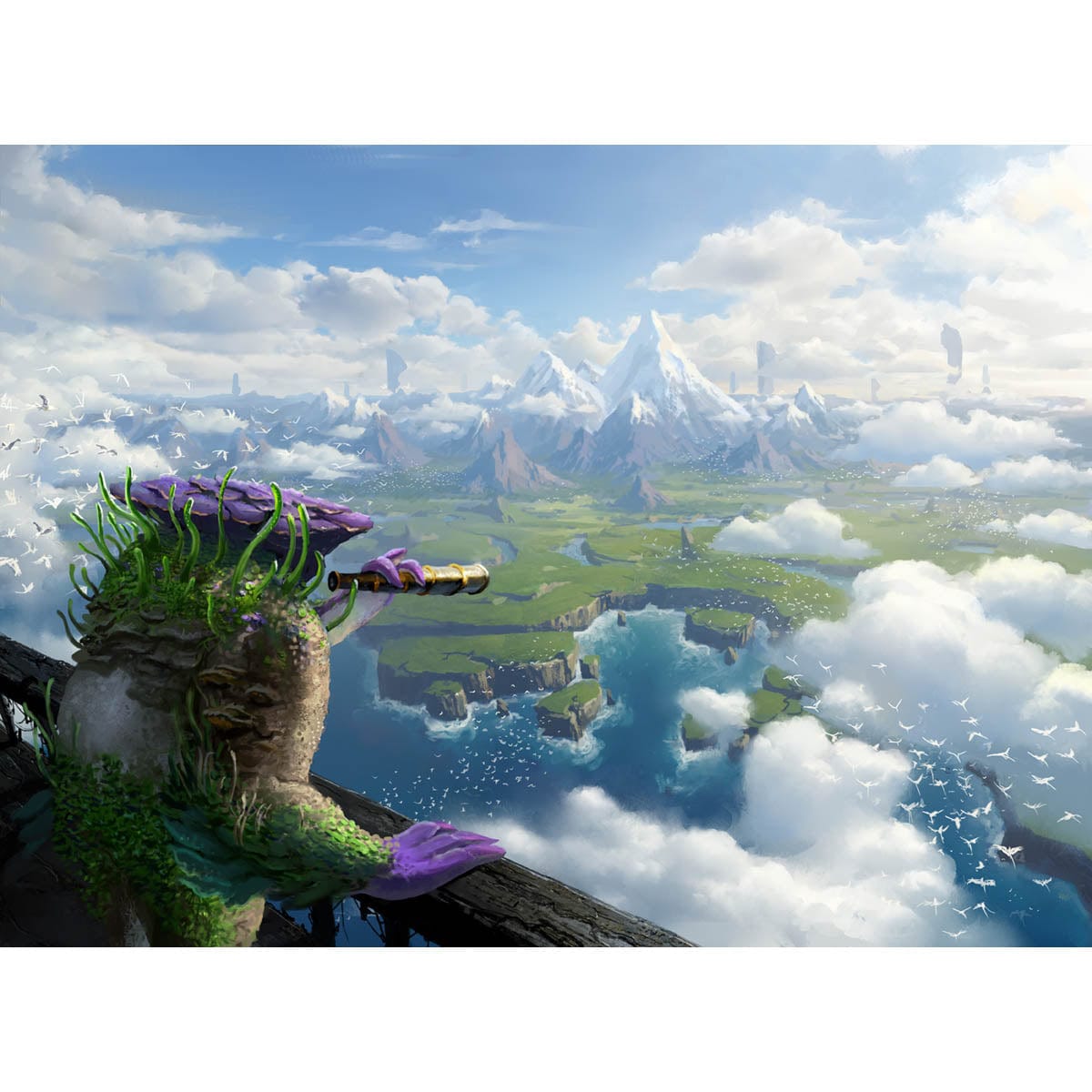 Slimefoot's Survey Print