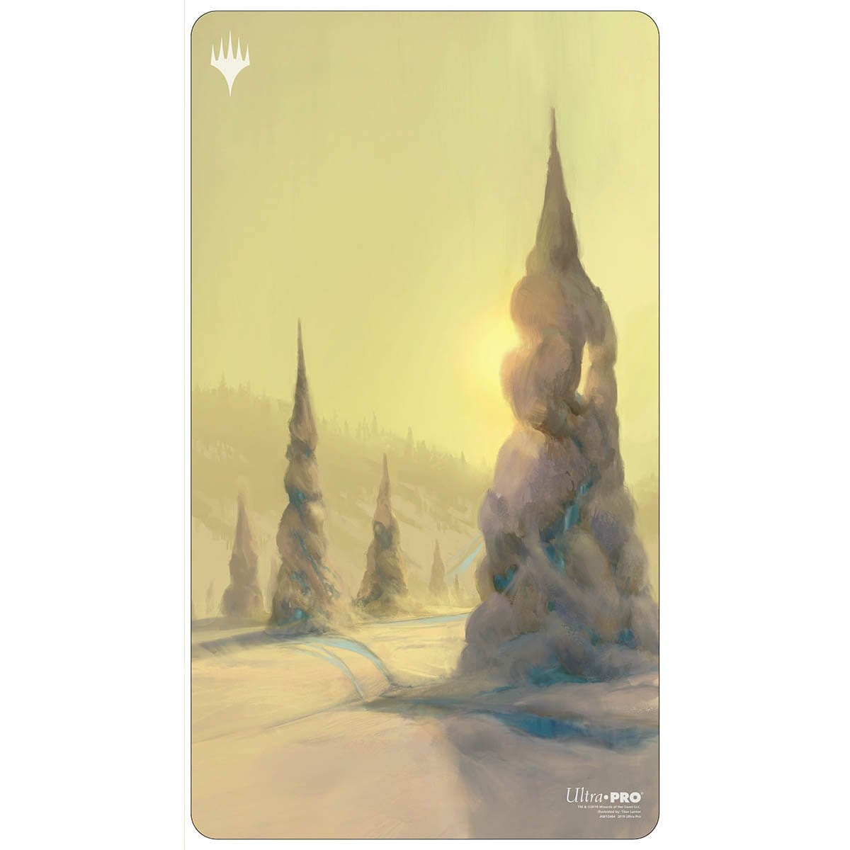 Snow-Covered Forest Playmat - Playmat - Original Magic Art - Accessories for Magic the Gathering and other card games