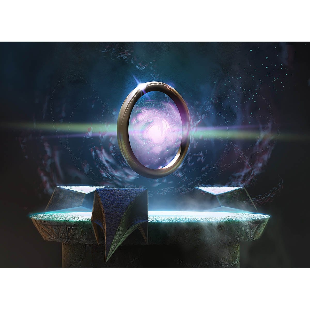 Sol Ring Print - Print - Original Magic Art - Accessories for Magic the Gathering and other card games