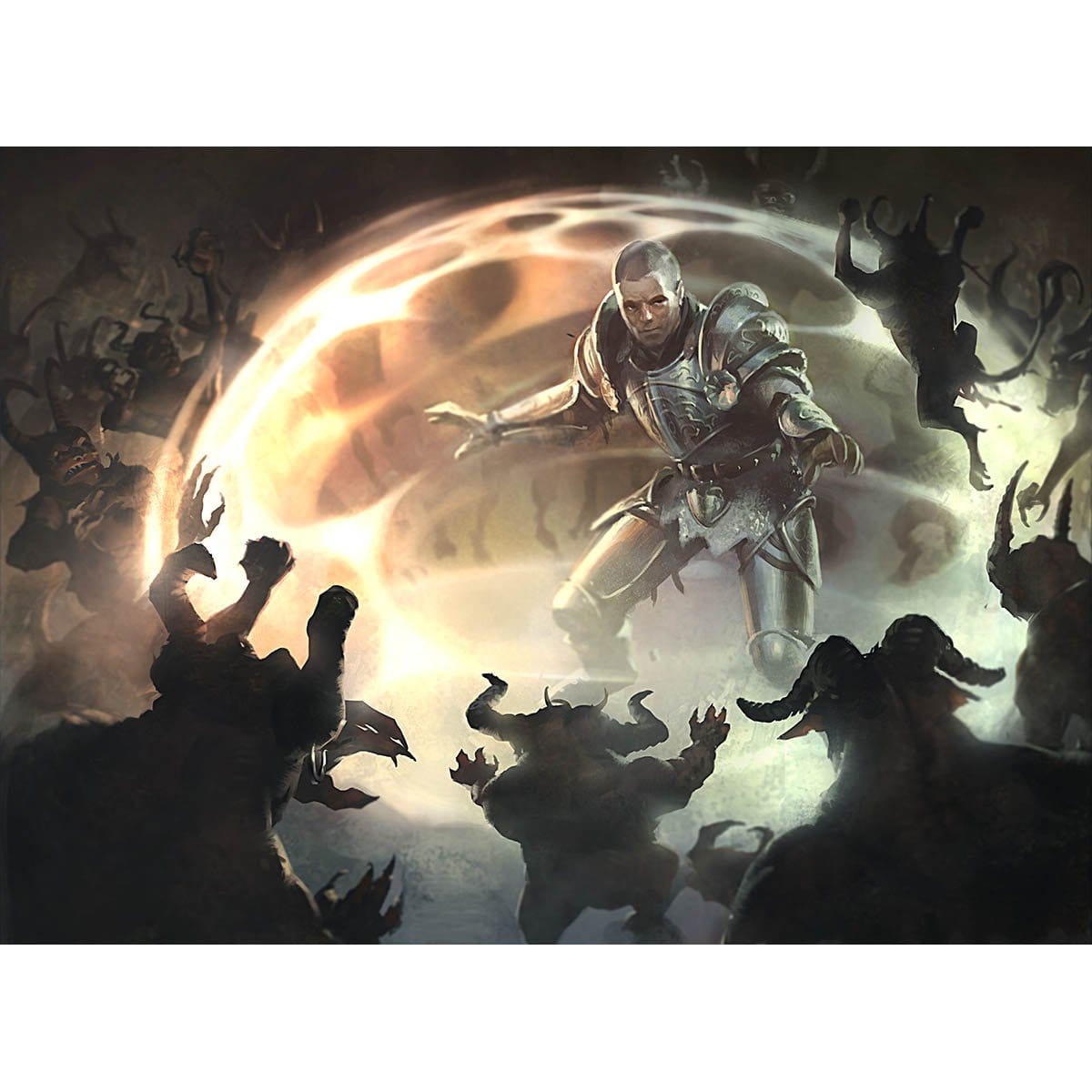 Sphere of Safety Print - Print - Original Magic Art - Accessories for Magic the Gathering and other card games