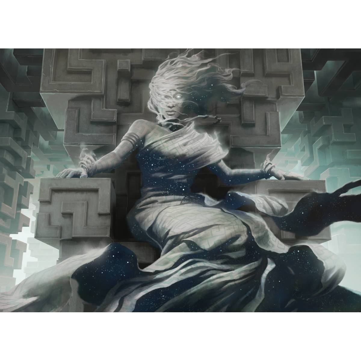 Spirit of the Labyrinth Print - Print - Original Magic Art - Accessories for Magic the Gathering and other card games