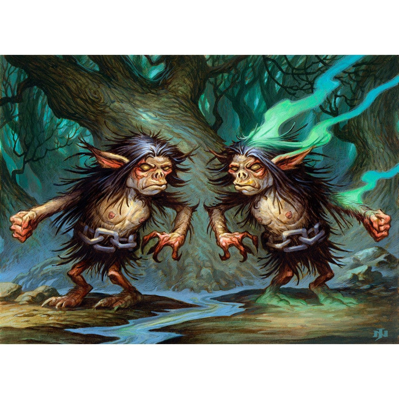 Spitting Image Print - Original Magic Art