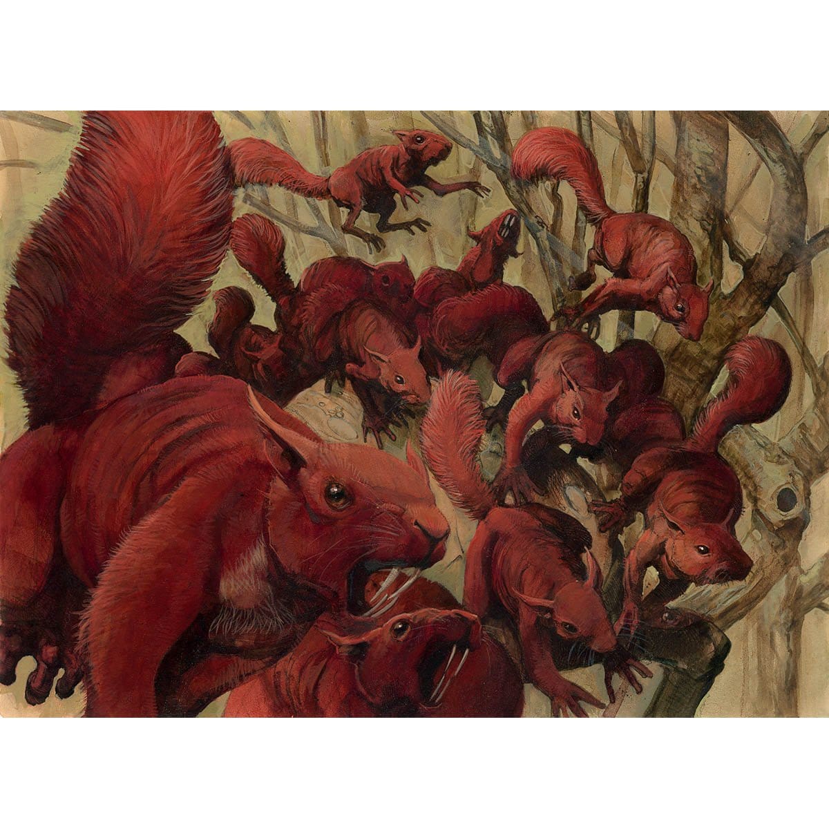 Original Magic Art Tagged "Squirrel" Original Magic Art Tagged "Squirrel"