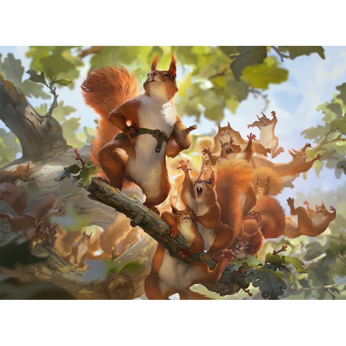 Original Magic Art Tagged "Squirrel" Original Magic Art Tagged "Squirrel"
