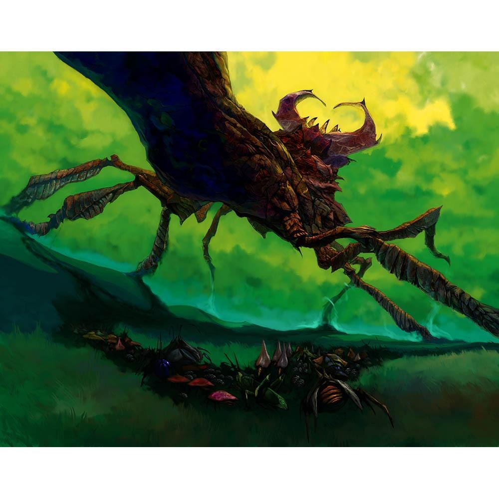 Stag Beetle Print - Print - Original Magic Art - Accessories for Magic the Gathering and other card games