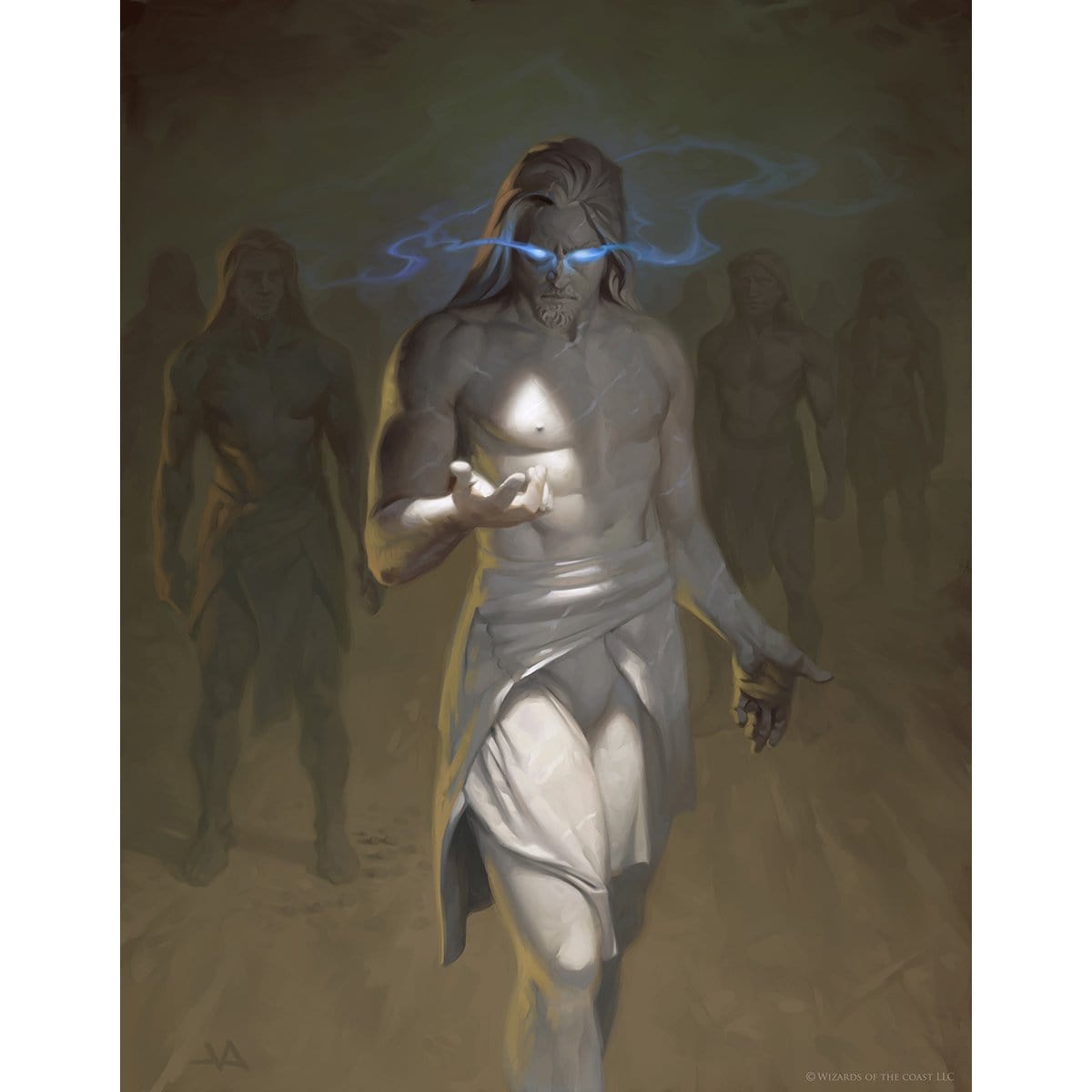 Sculpture Token Print - Print - Original Magic Art - Accessories for Magic the Gathering and other card games