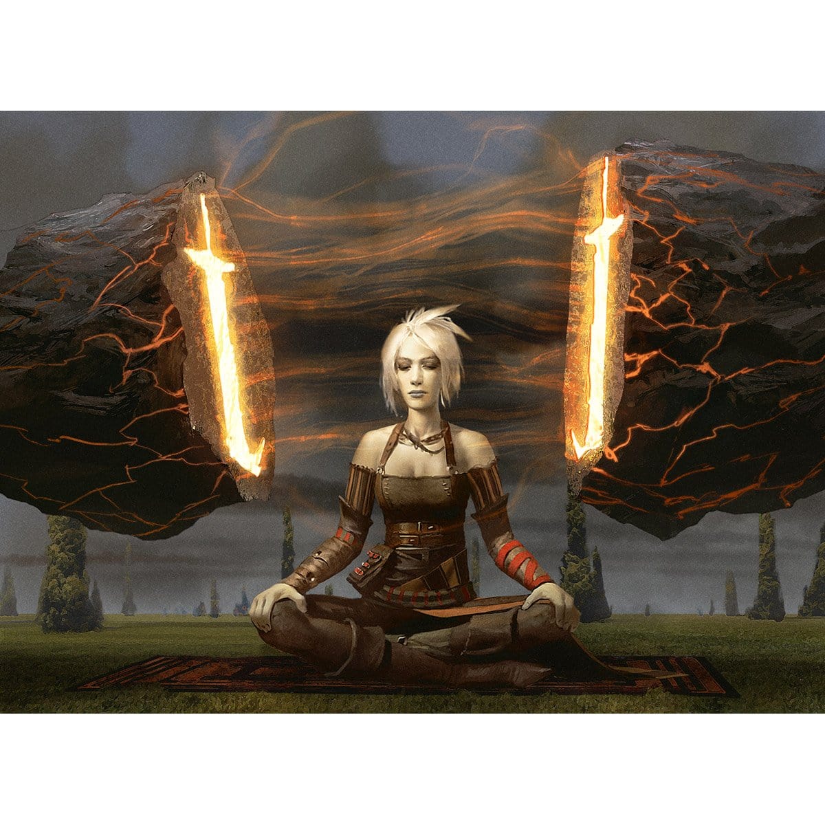 Stoneforge Mystic Print - Print - Original Magic Art - Accessories for Magic the Gathering and other card games