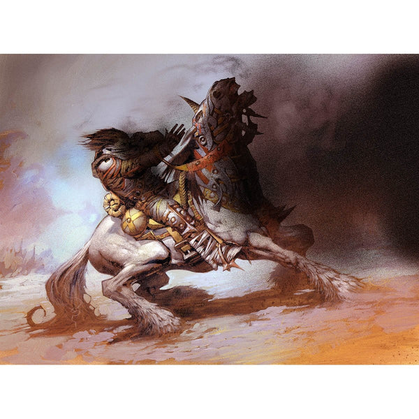 Strangling Soot Print - Original Magic Art