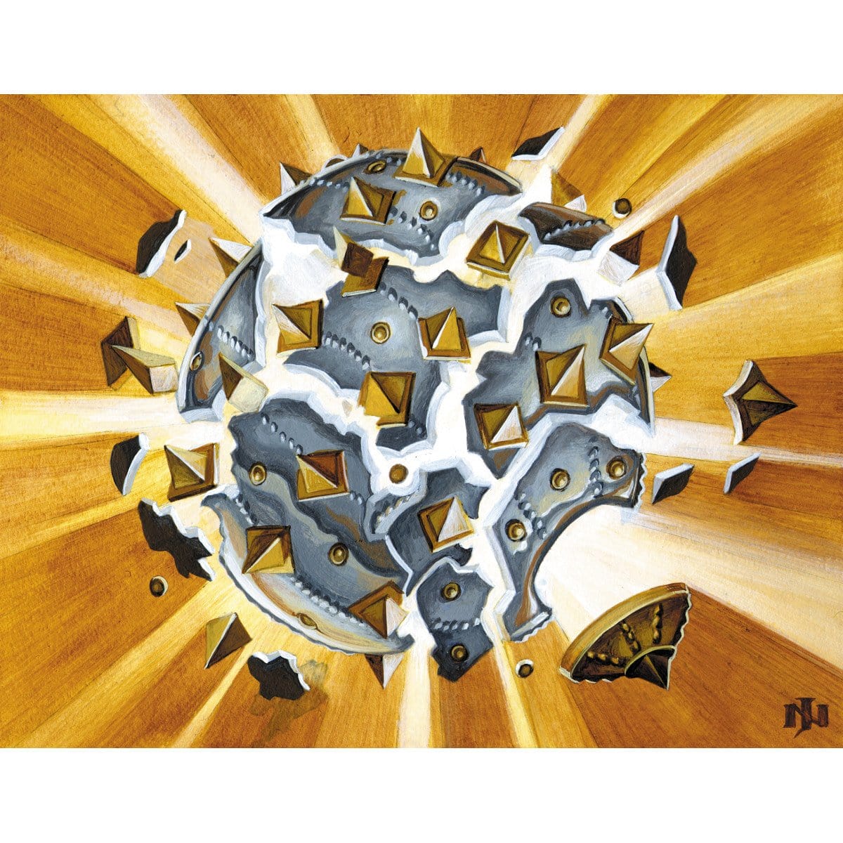 Sunbeam Spellbomb Print - Print - Original Magic Art - Accessories for Magic the Gathering and other card games