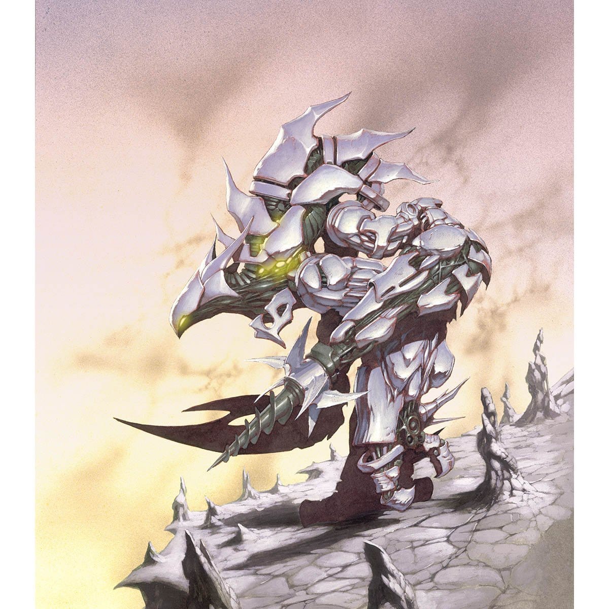 Sundering Titan Print - Print - Original Magic Art - Accessories for Magic the Gathering and other card games