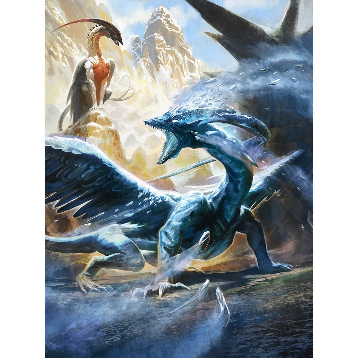 Supplant Form Print - Print - Original Magic Art - Accessories for Magic the Gathering and other card games