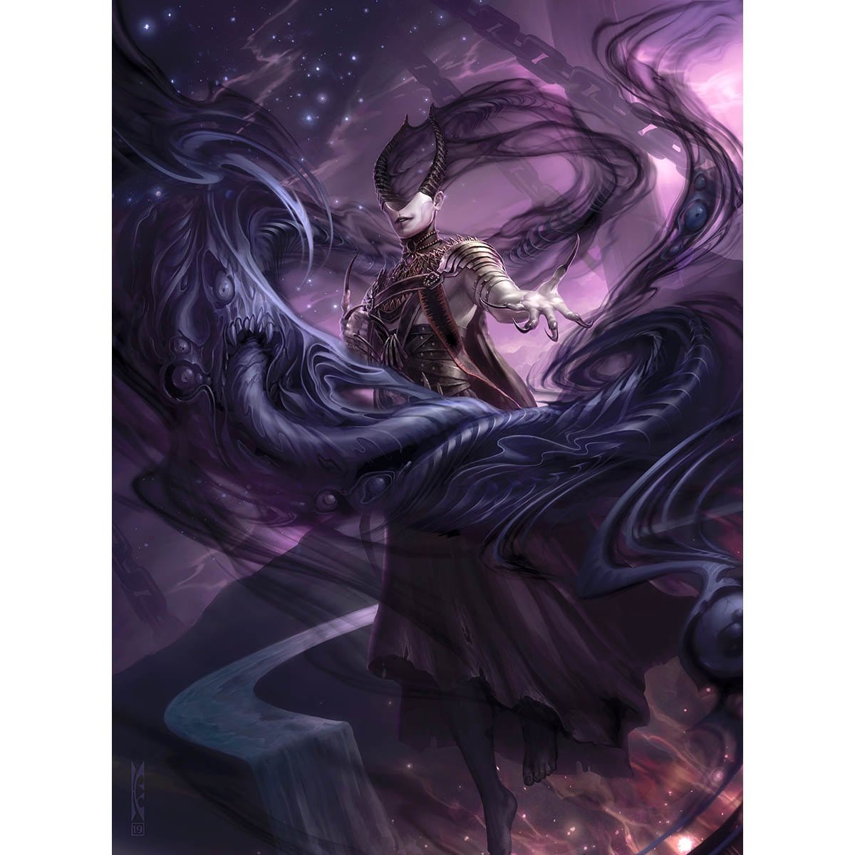 Ashiok, Nightmare Muse Print Original Magic Art