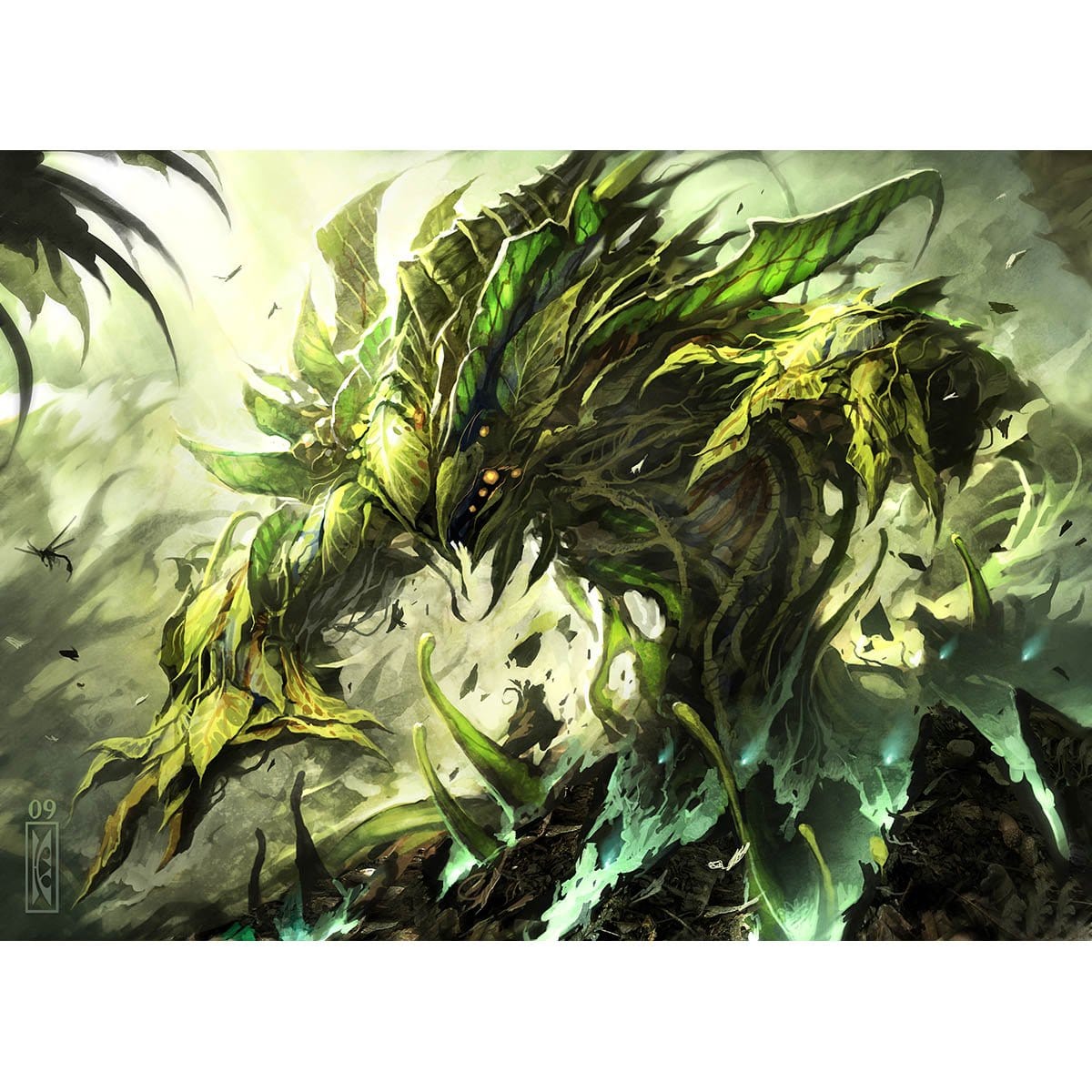 Vengevine Print - Print - Original Magic Art - Accessories for Magic the Gathering and other card games