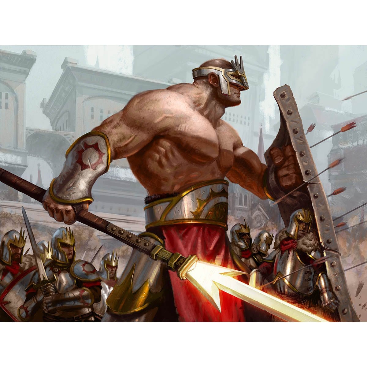Swathcutter Giant Print - Print - Original Magic Art - Accessories for Magic the Gathering and other card games