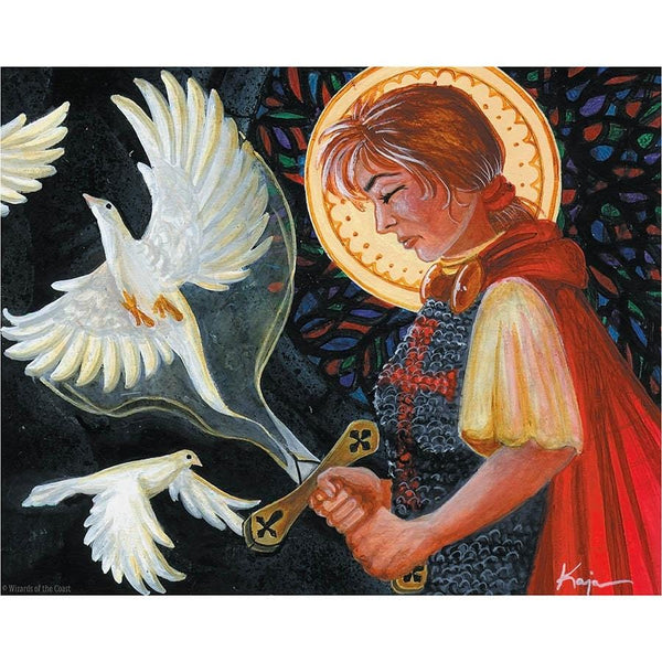 Swords to Plowshares Print - Original Magic Art