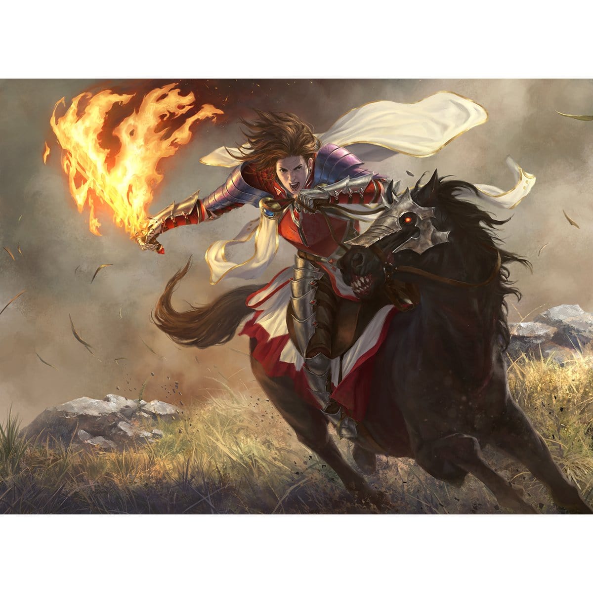 Syr Gwyn, Hero of Ashvale Print - Print - Original Magic Art - Accessories for Magic the Gathering and other card games