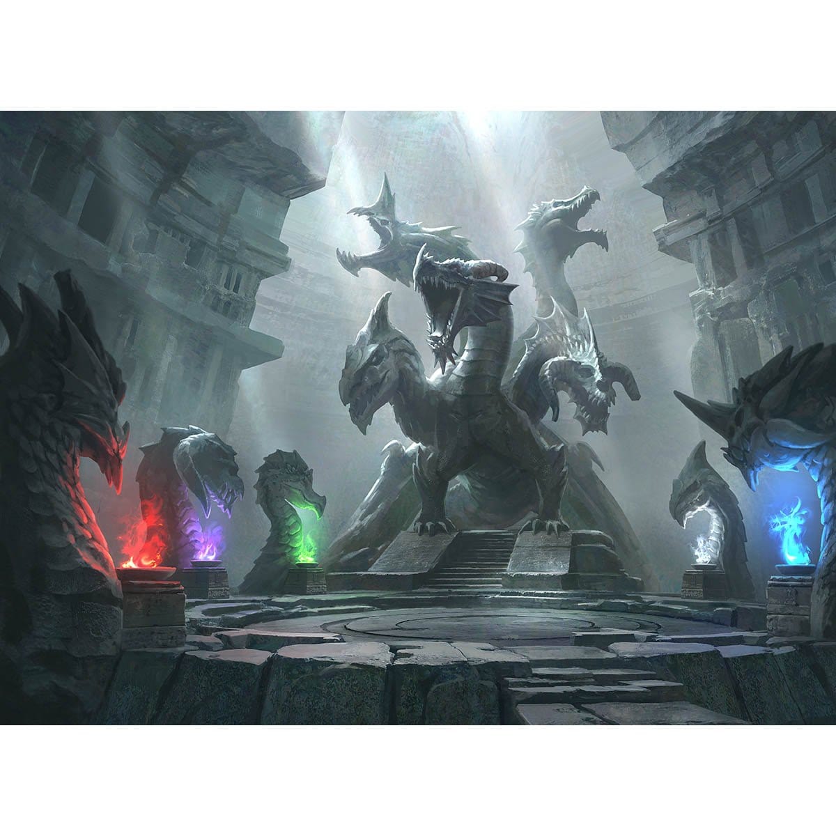 Temple of the Dragon Queen Print