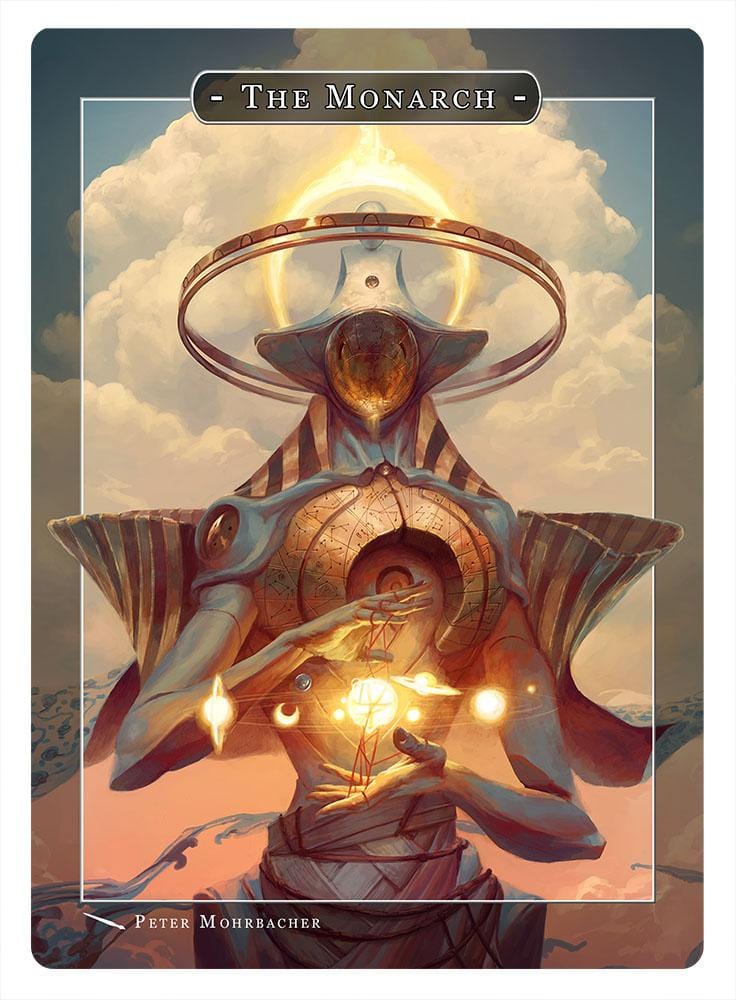 best monarch cards mtg The Monarch Token by Peter Mohrbacher