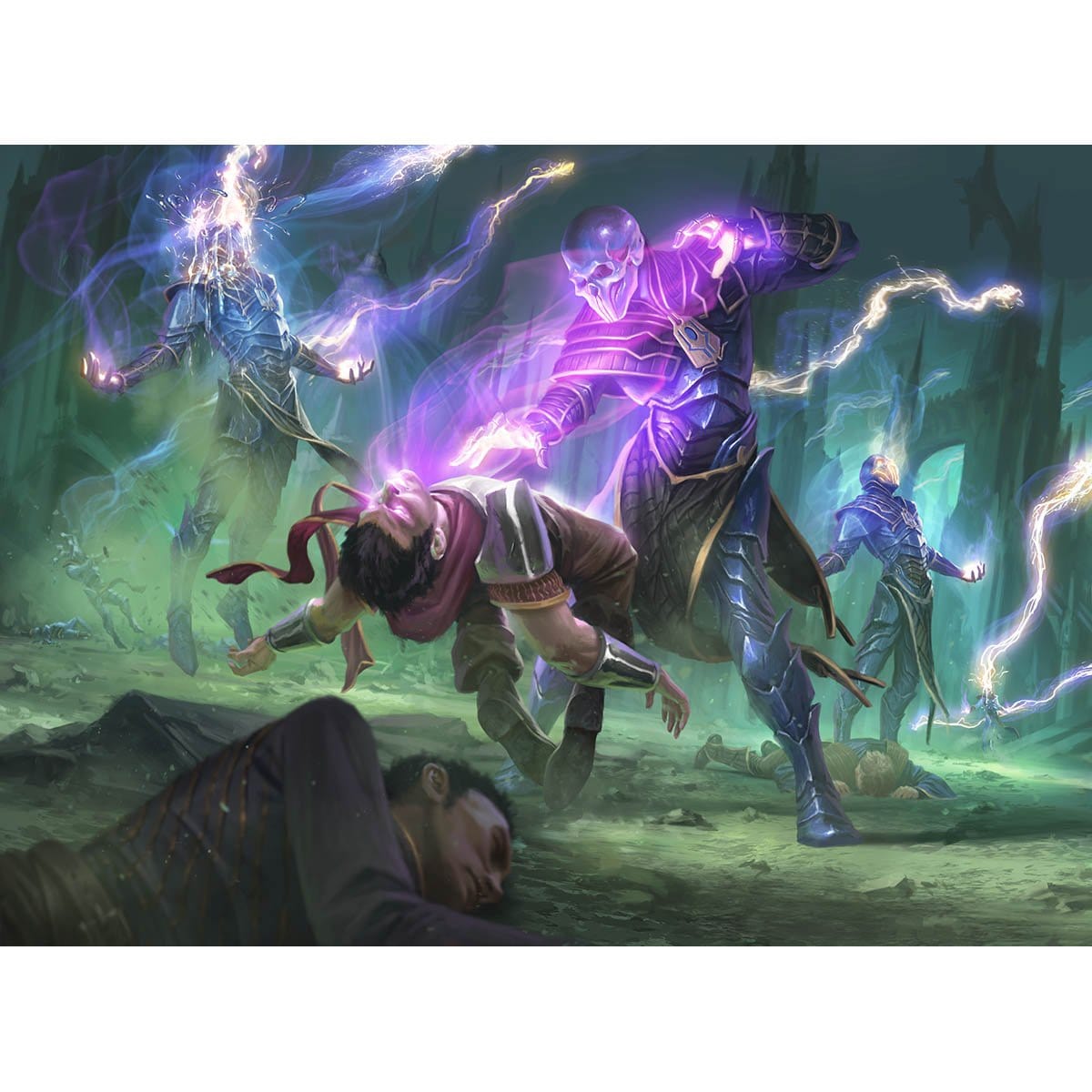 The Elderspell Print - Print - Original Magic Art - Accessories for Magic the Gathering and other card games