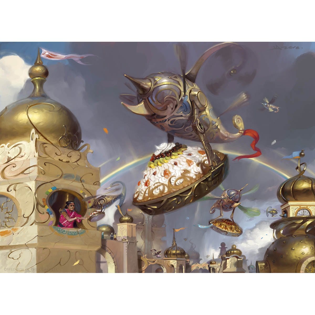 Thopter Pie Network Print - Print - Original Magic Art - Accessories for Magic the Gathering and other card games