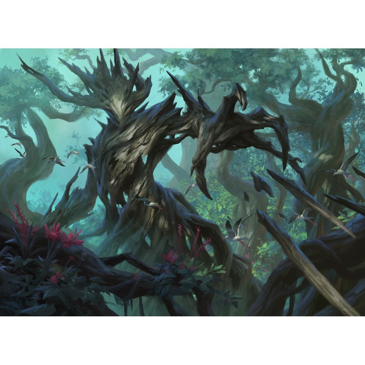 Thorn Elemental Print - Print - Original Magic Art - Accessories for Magic the Gathering and other card games