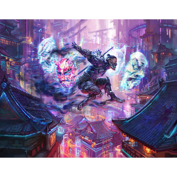 Thousand-Faced Shadow Print - Original Magic Art
