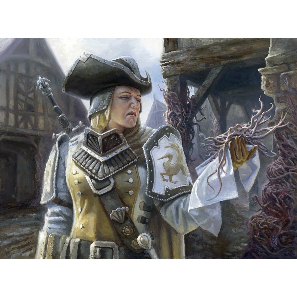 Thraben Inspector Print - Print - Original Magic Art - Accessories for Magic the Gathering and other card games
