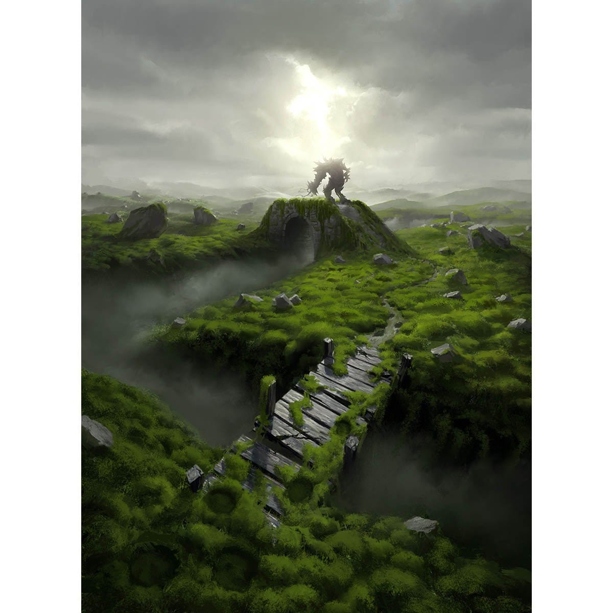 Timbercrown Pathway Print