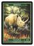 Rhino Token (4/4 - Trample) by David Martin