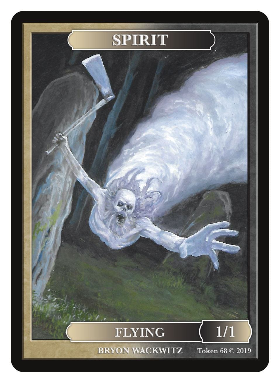 mtg spirit token cards Spirit Token (1/1
