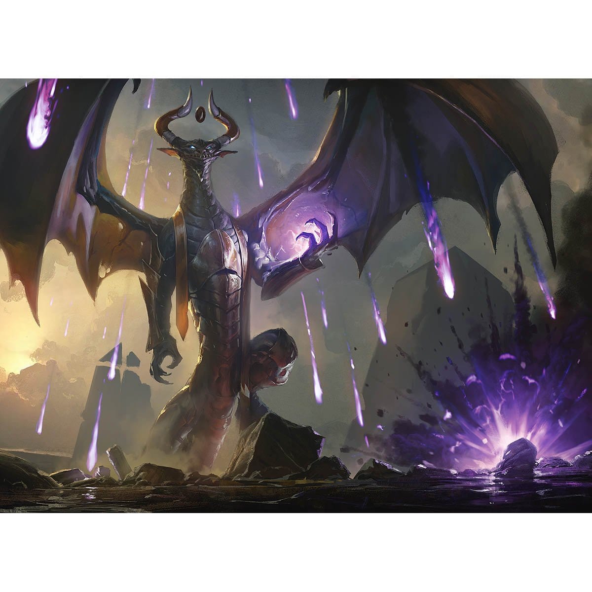 Torment of Hailfire Print - Print - Original Magic Art - Accessories for Magic the Gathering and other card games