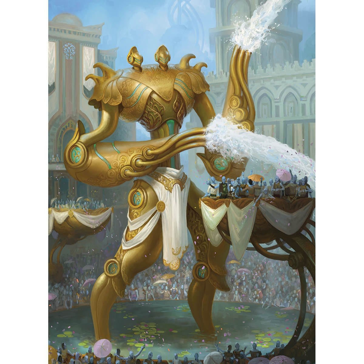 Torrential Gearhulk Print - Print - Original Magic Art - Accessories for Magic the Gathering and other card games