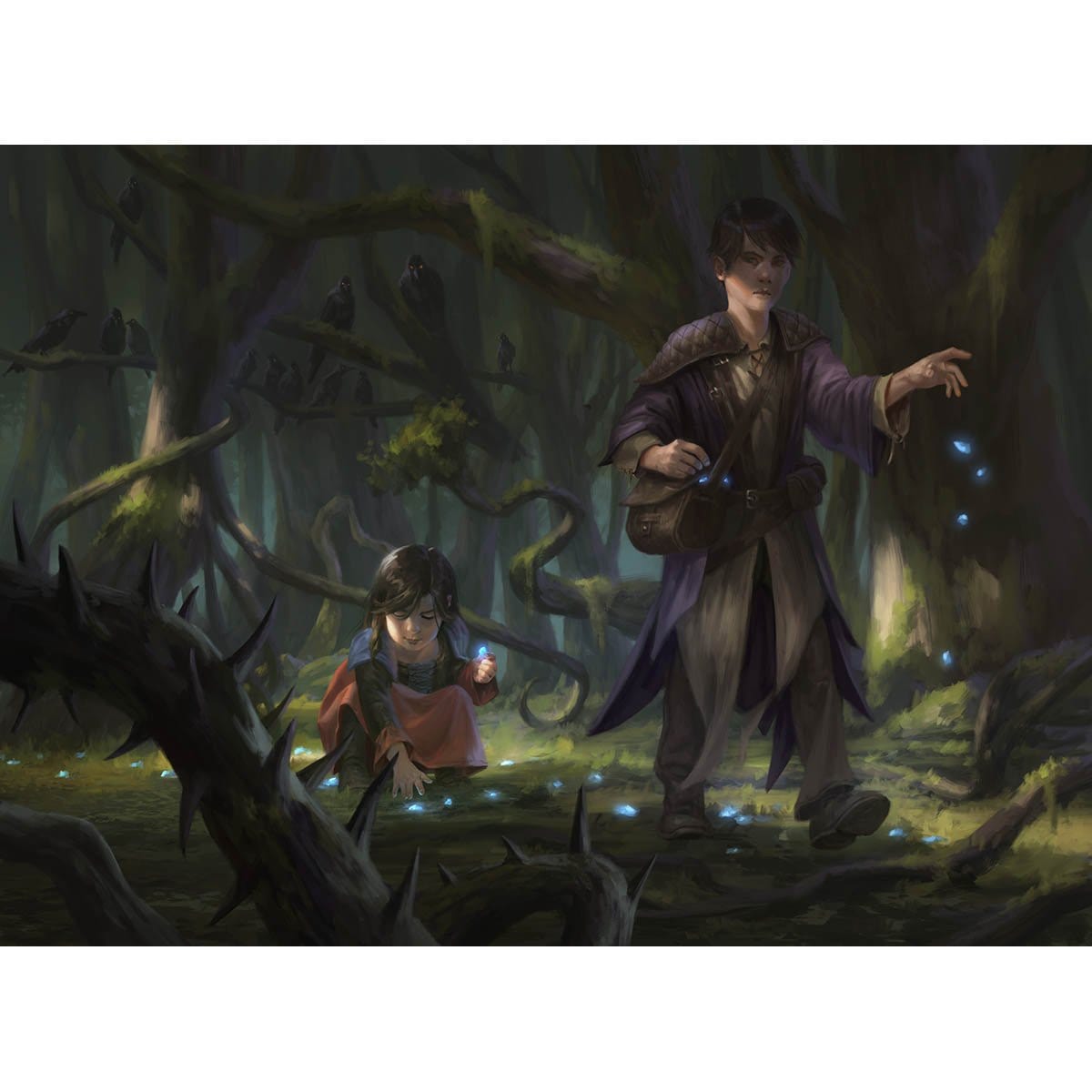 Trail of Crumbs Print - Print - Original Magic Art - Accessories for Magic the Gathering and other card games