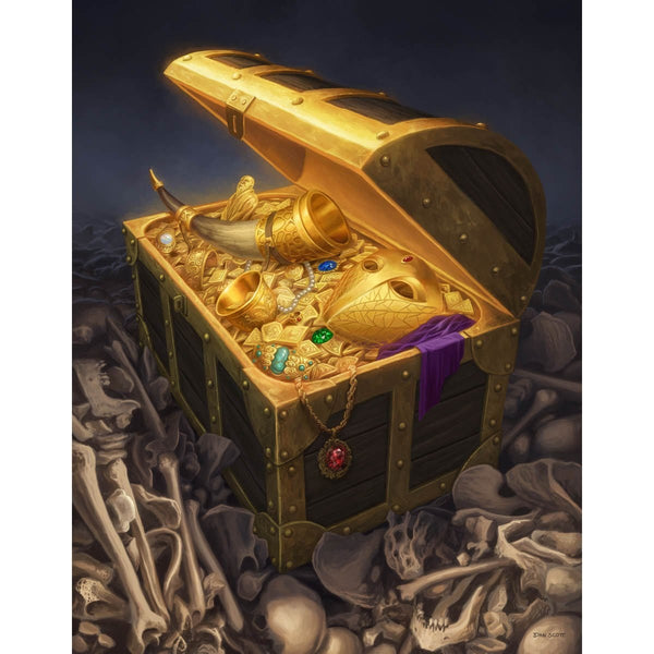 Treasure Token Print - Original Magic Art