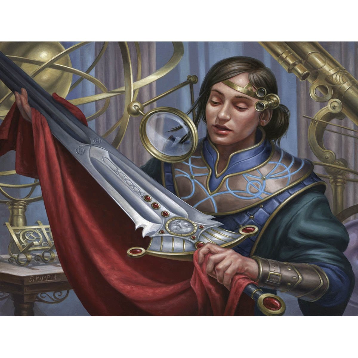 Tribute Mage Print - Print - Original Magic Art - Accessories for Magic the Gathering and other card games