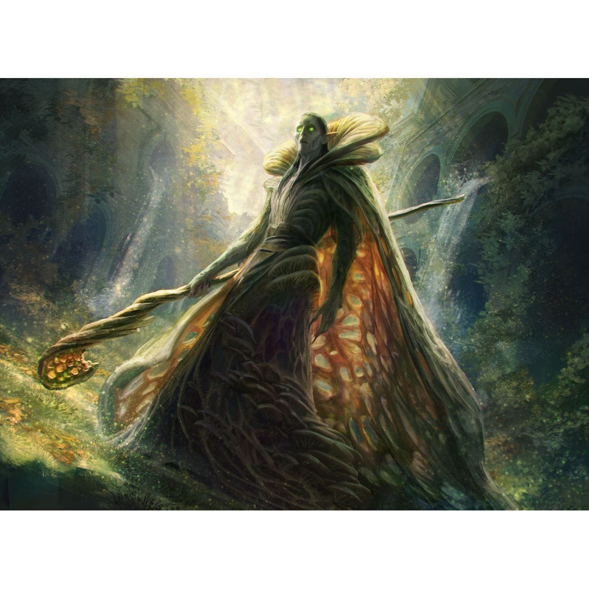 Underrealm Lich Print - Original Magic Art Underrealm Lich Print - Original Magic Art