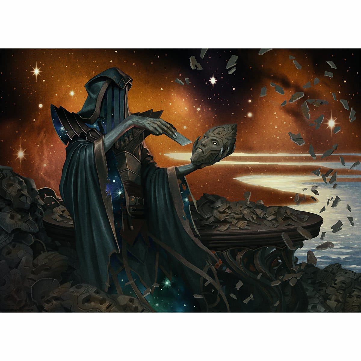 Underworld Coinsmith Print - Print - Original Magic Art - Accessories for Magic the Gathering and other card games