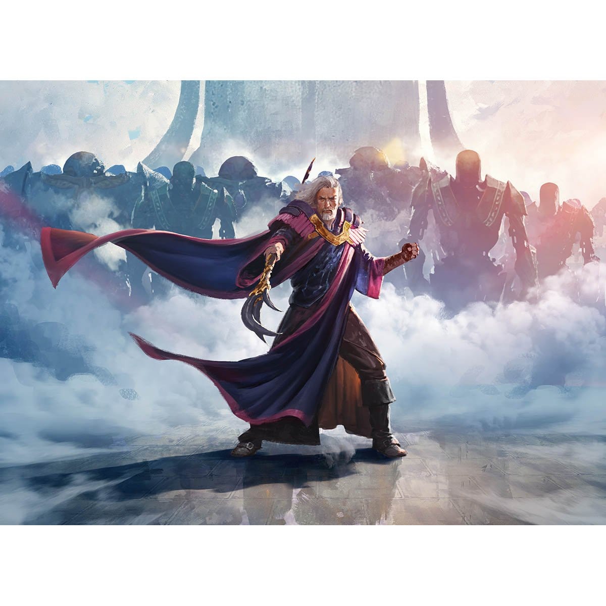 Urza, Lord High Artificer Print - Original Magic Art Urza, Lord High Artificer Print - Original Magic Art