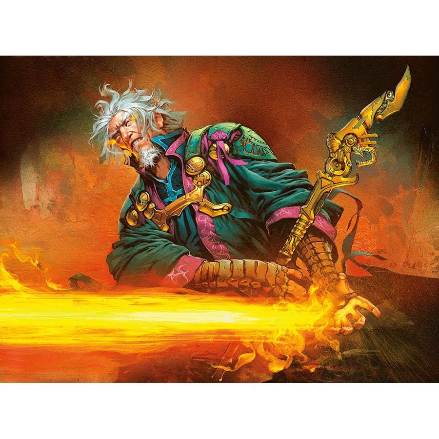 Urza's Rage Print - Original Magic Art