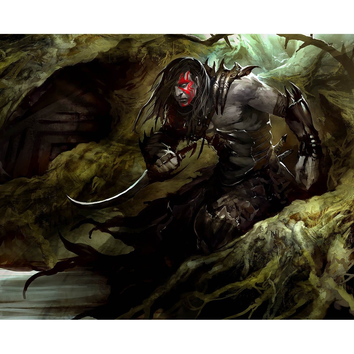 Vampire Token Print - Original Magic Art Vampire Token Print - Original Magic Art