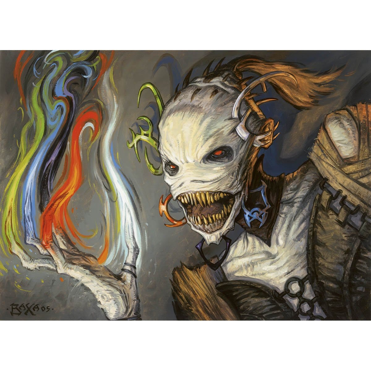 Vesper Ghoul Print - Print - Original Magic Art - Accessories for Magic the Gathering and other card games