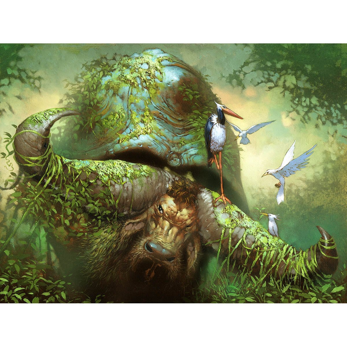 Vigor Print - Print - Original Magic Art - Accessories for Magic the Gathering and other card games