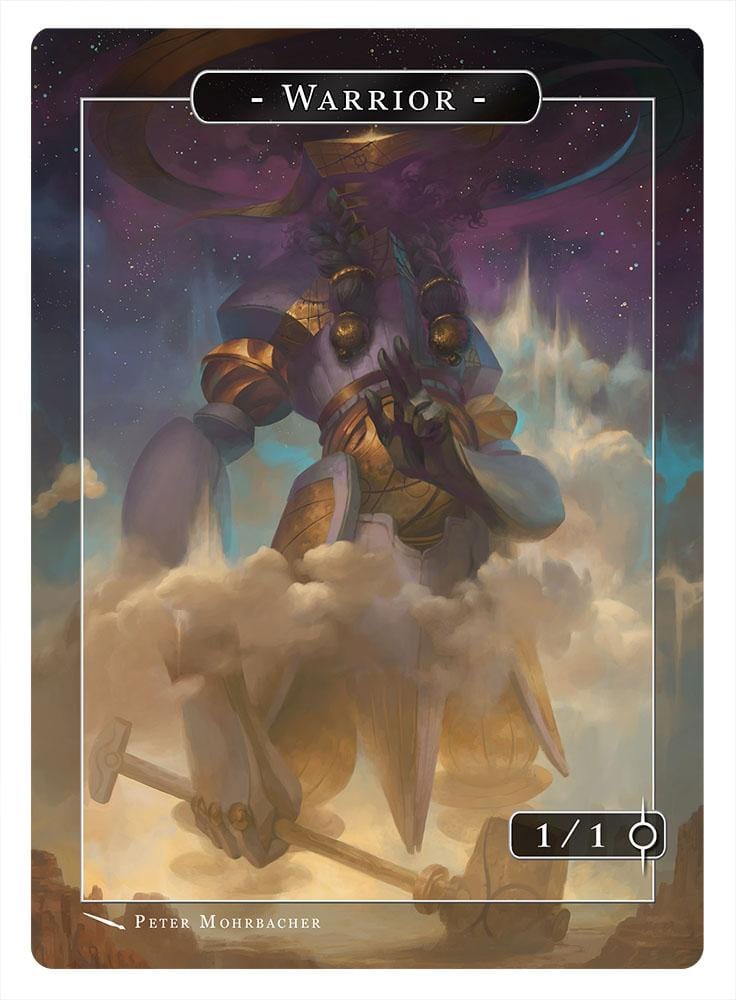 Warrior Token (1/1) by Peter Mohrbacher