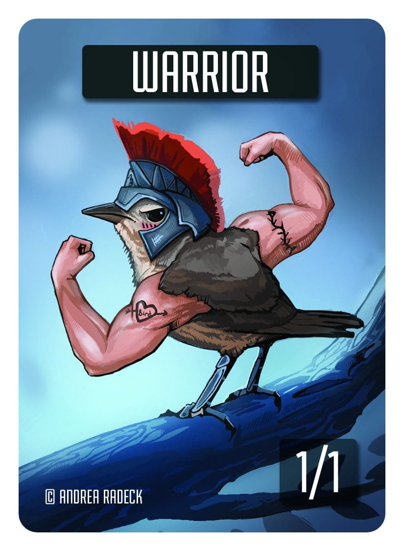 Warrior Token (1/1) by Andrea Radeck