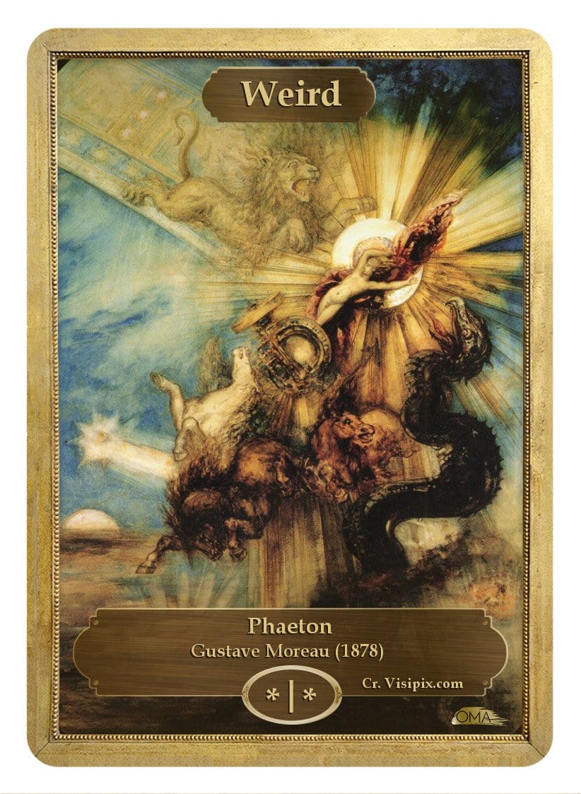 Weird Token (*/*) by Gustave Moreau