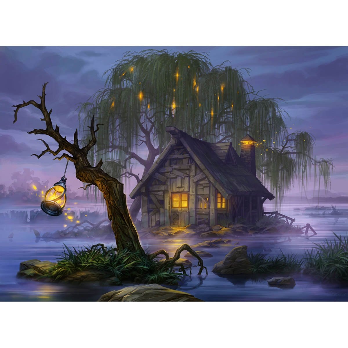 Witch&#39;s Cottage Print