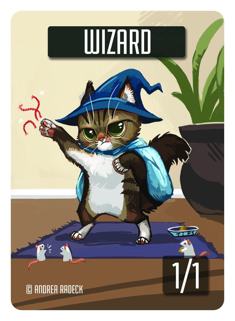 Wizard Token (1/1) by Andrea Radeck