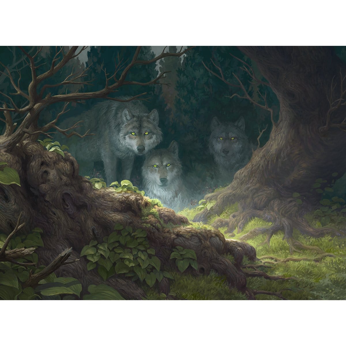 Wolfwillow Haven Print